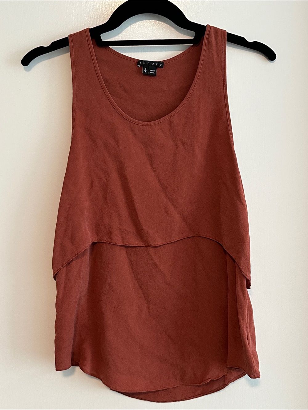 Theory Silk Tank - size S